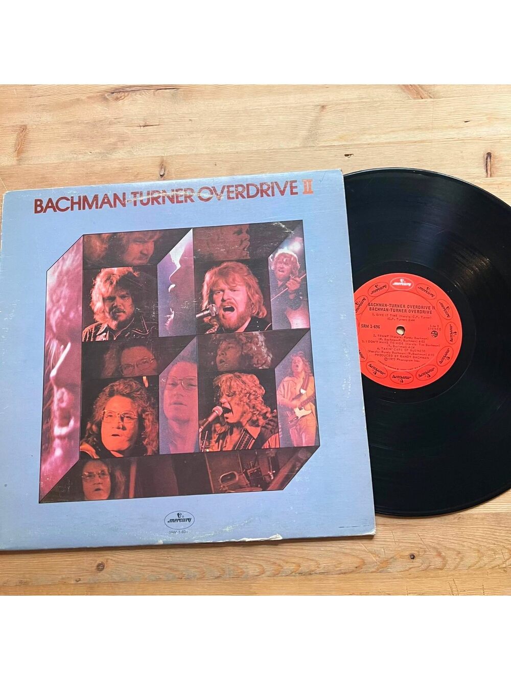 Bachman-Turner Overdrive - Bachman-Turner Overdrive II 33rpm VG+ VR26